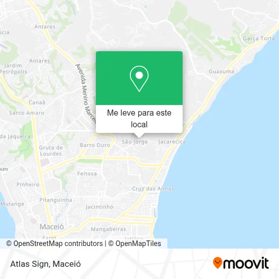 Atlas Sign mapa