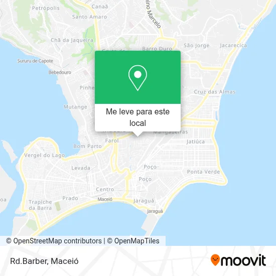 Rd.Barber mapa