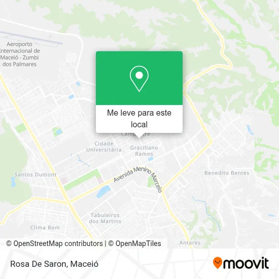 Rosa De Saron mapa