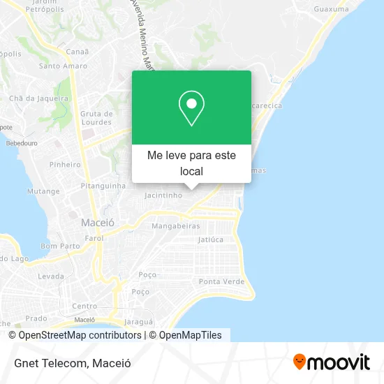 Gnet Telecom mapa