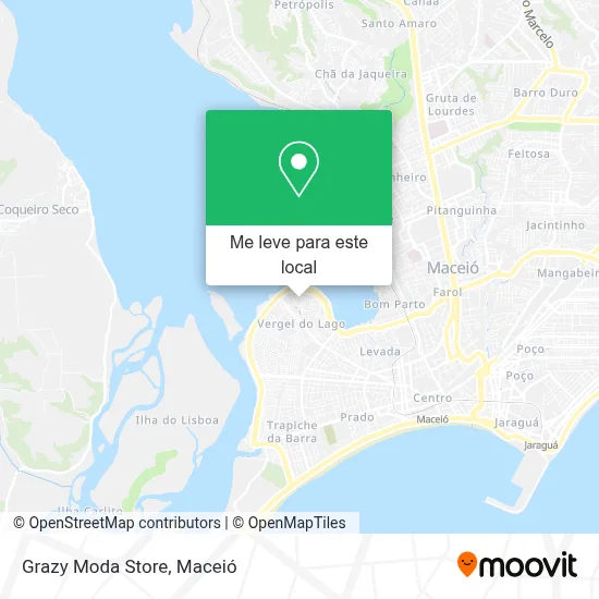 Grazy Moda Store mapa