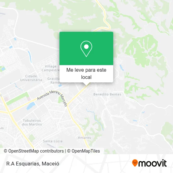 R.A Esquarias mapa
