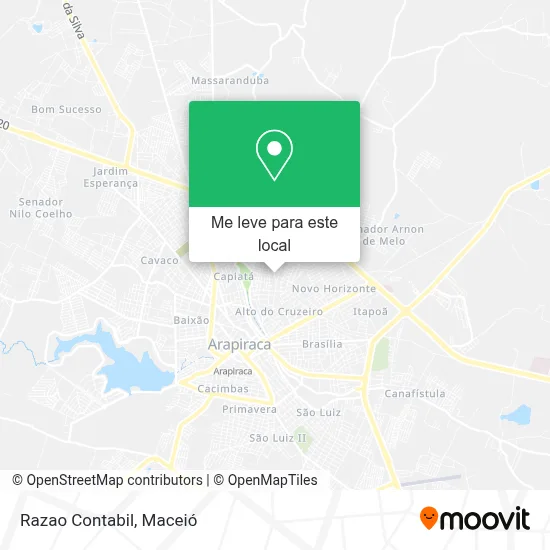 Razao Contabil mapa
