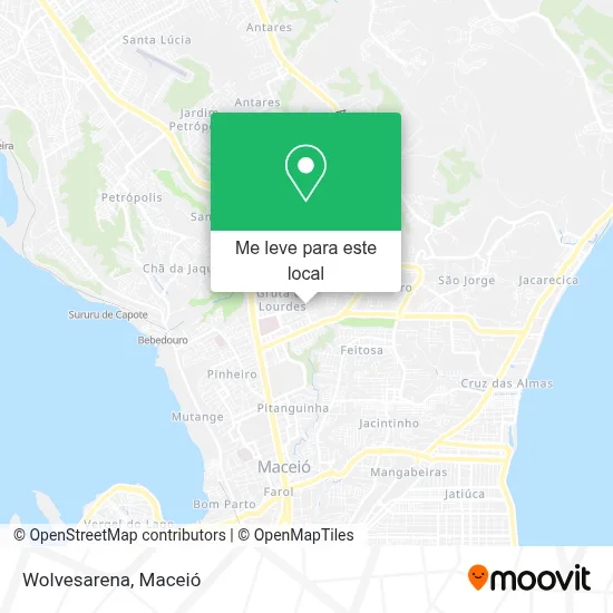 Wolvesarena mapa