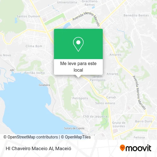 Hl Chaveiro Maceio Al mapa