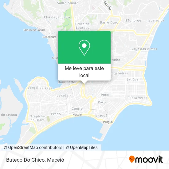 Buteco Do Chico mapa
