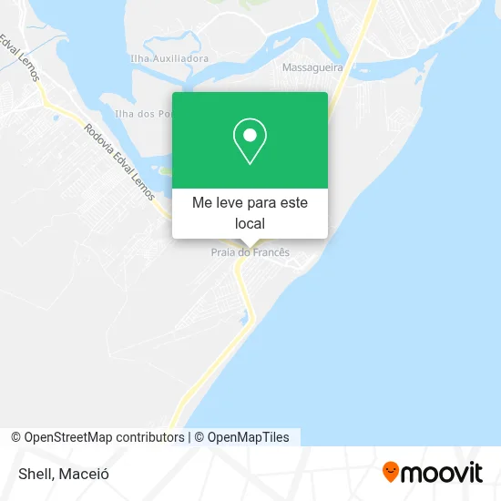 Shell mapa