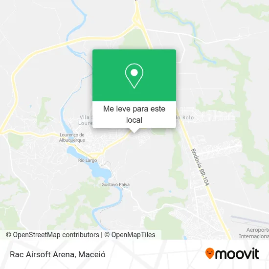 Rac Airsoft Arena mapa