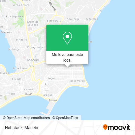 Hubstack mapa