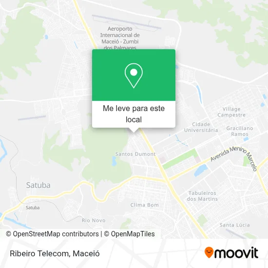 Ribeiro Telecom mapa