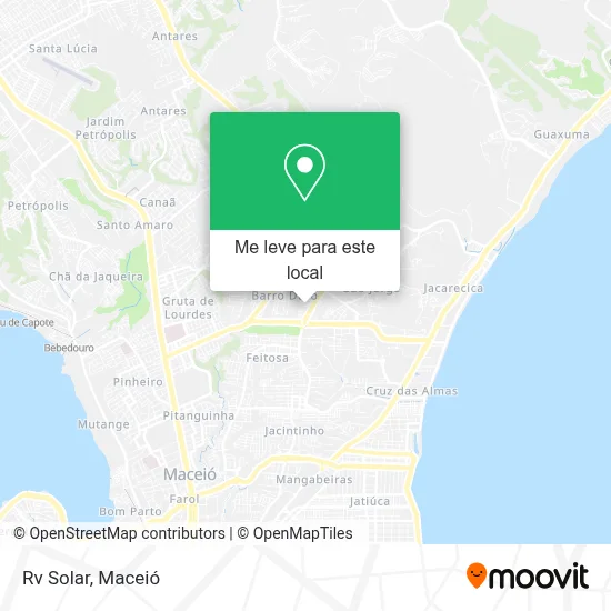 Rv Solar mapa
