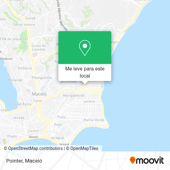 Pointer mapa