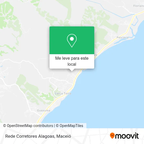 Rede Corretores Alagoas mapa