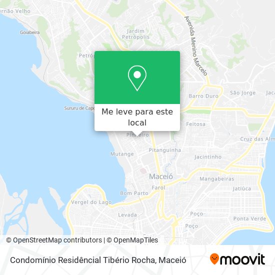 Condomínio Residêncial Tibério Rocha mapa