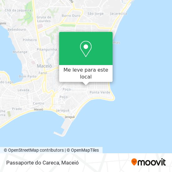 Passaporte do Careca mapa