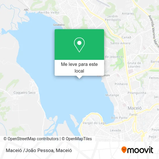 Como chegar a Maceió /João Pessoa com transporte público?