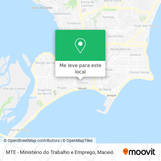 MTE - Ministério do Trabalho e Emprego mapa