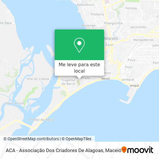 ACA - Associação Dos Criadores De Alagoas mapa