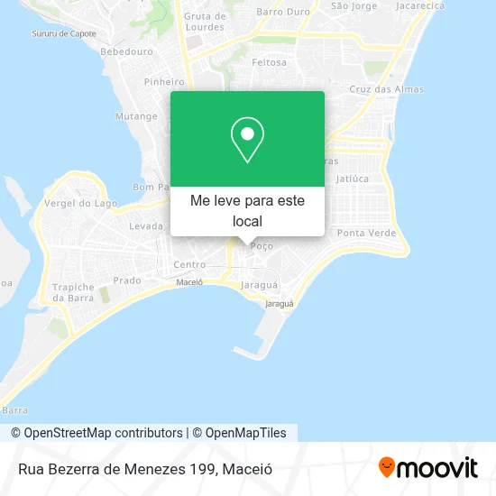 Rua Bezerra de Menezes 199 mapa