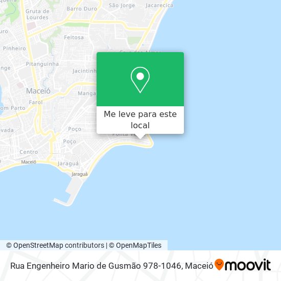 Rua Engenheiro Mario de Gusmão 978-1046 mapa