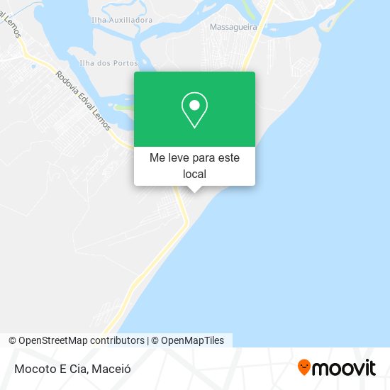 Mocoto E Cia mapa