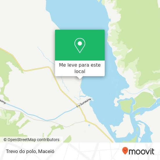 Trevo do polo mapa