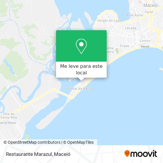 Restaurante Marazul mapa