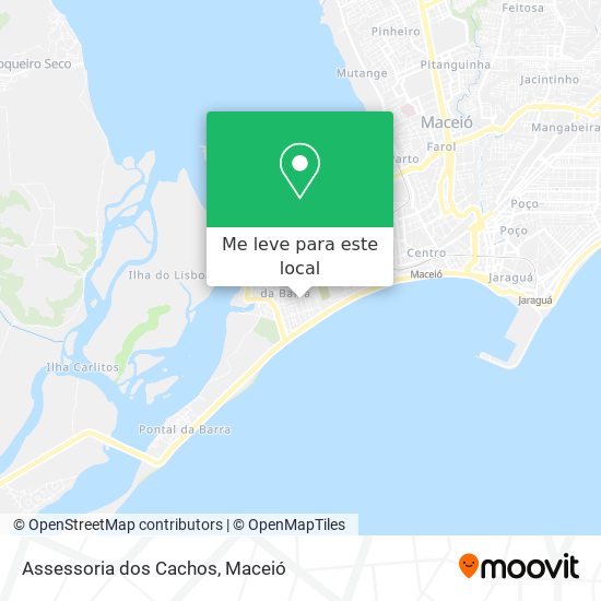 Assessoria dos Cachos mapa