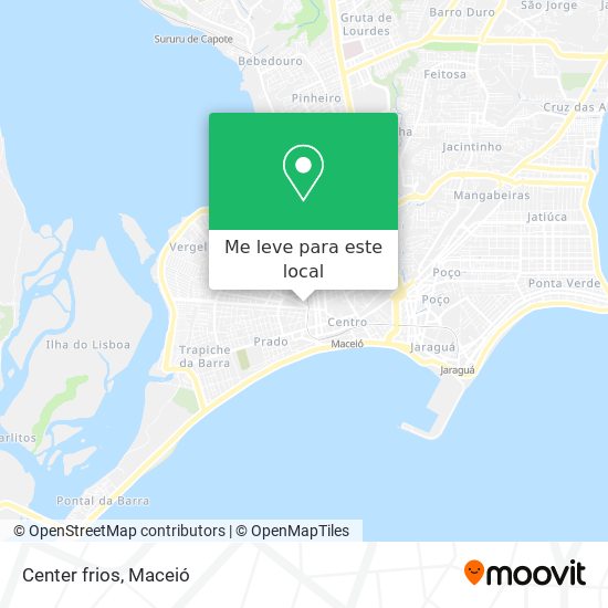 Center frios mapa