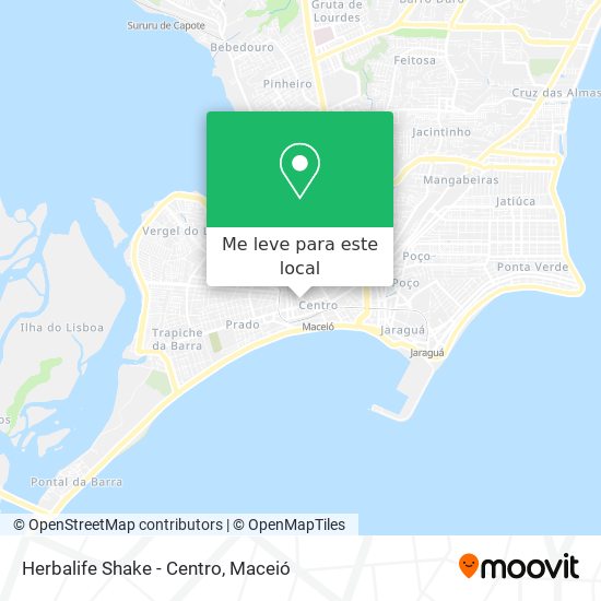 Herbalife Shake - Centro mapa