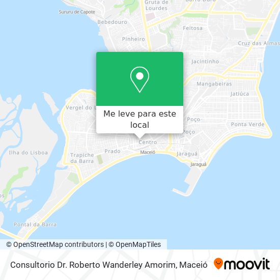 Consultorio Dr. Roberto Wanderley Amorim mapa