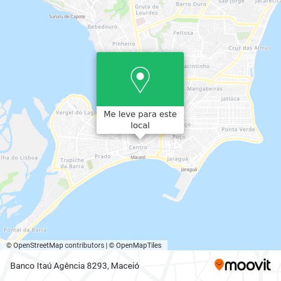 Banco Itaú Agência 8293 mapa