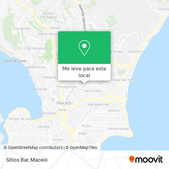 Sitíos Bar mapa