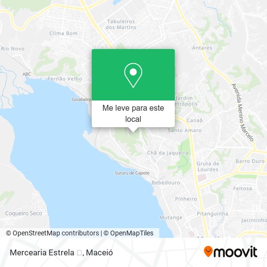 Mercearia Estrela ⭐️ mapa