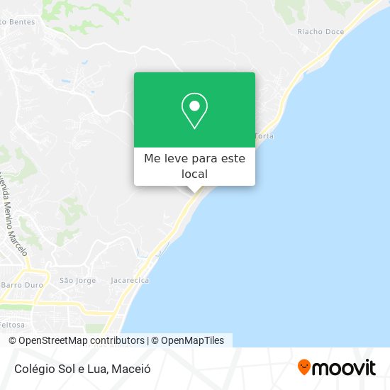 Colégio Sol e Lua mapa