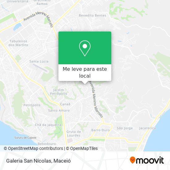 Galeria San Nícolas mapa