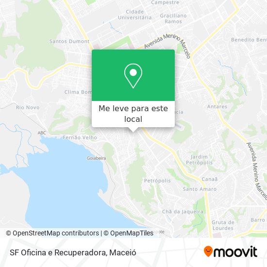 SF Oficina e Recuperadora mapa
