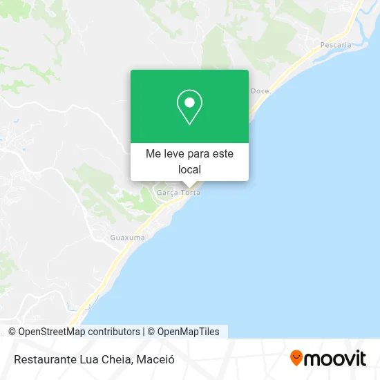 Restaurante Lua Cheia mapa