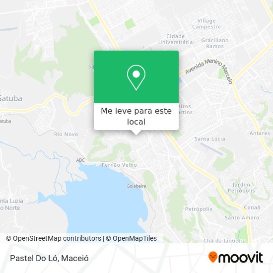 Pastel Do Ló mapa