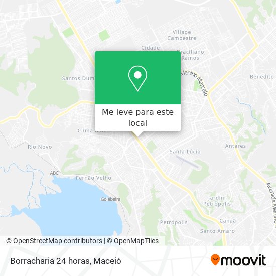 Borracharia 24 horas mapa