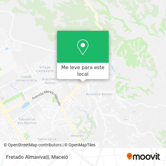 Fretado Almaviva||| mapa
