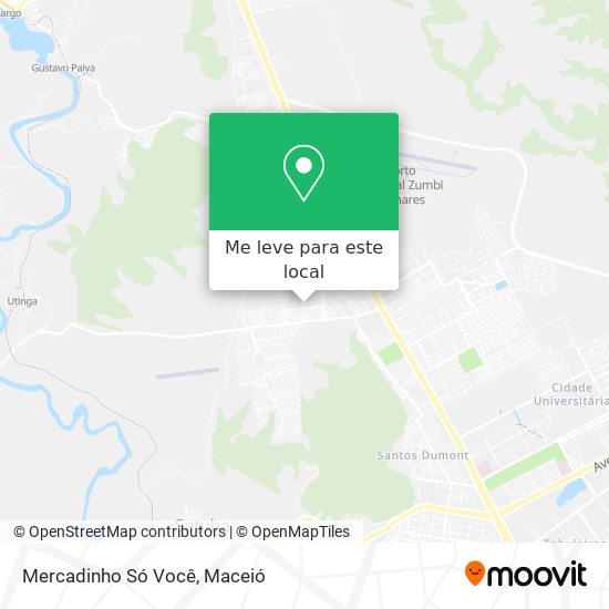 Mercadinho Só Você mapa