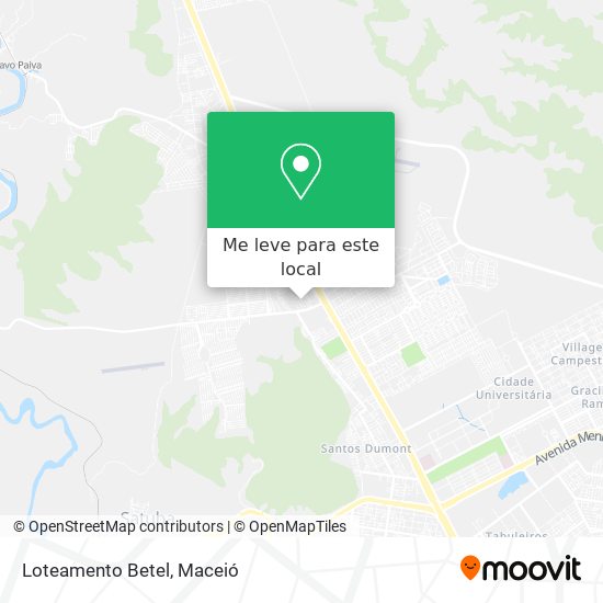 Loteamento Betel mapa