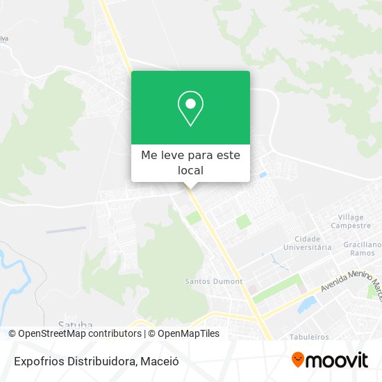 Expofrios Distribuidora mapa