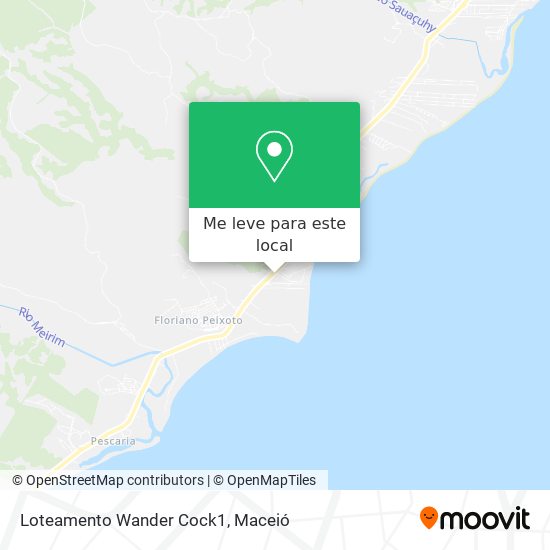 Loteamento Wander Cock1 mapa