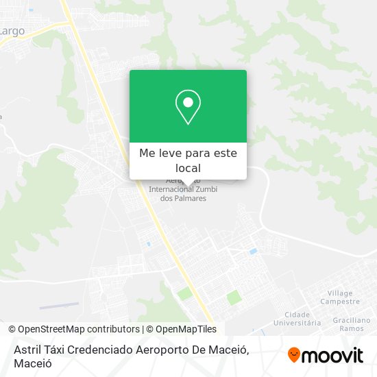 Astril Táxi Credenciado Aeroporto De Maceió mapa