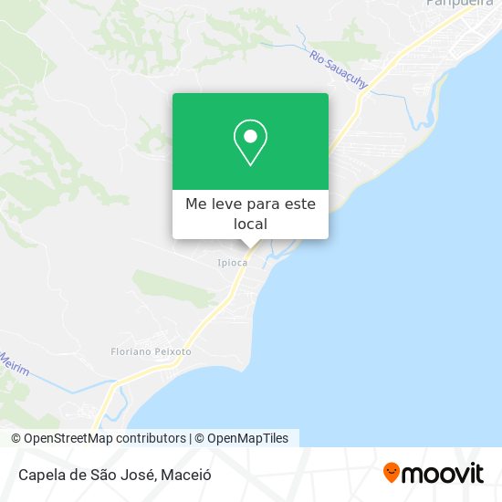 Capela de São José mapa