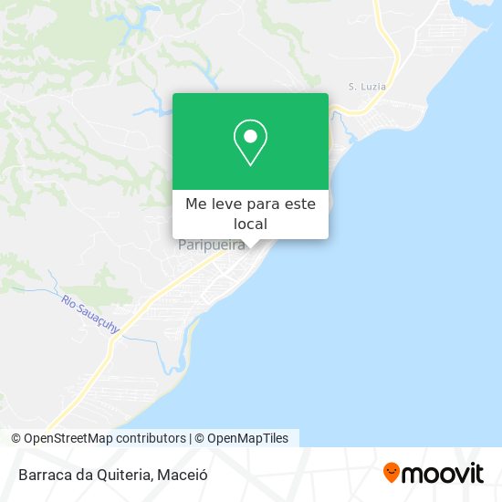 Barraca da Quiteria mapa