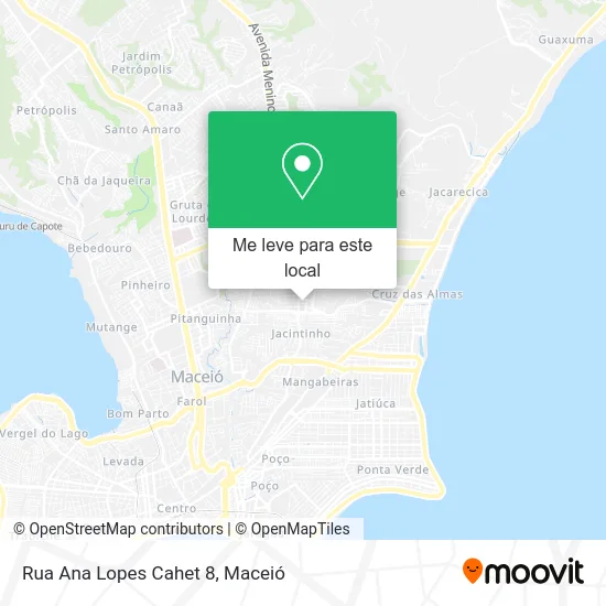 Rua Ana Lopes Cahet 8 mapa