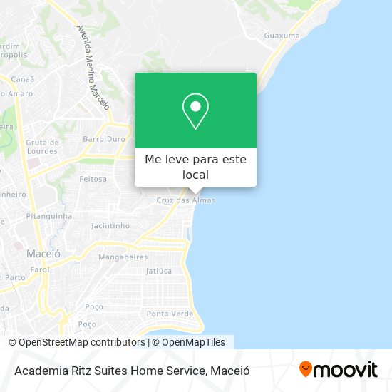 Academia Ritz Suites Home Service mapa